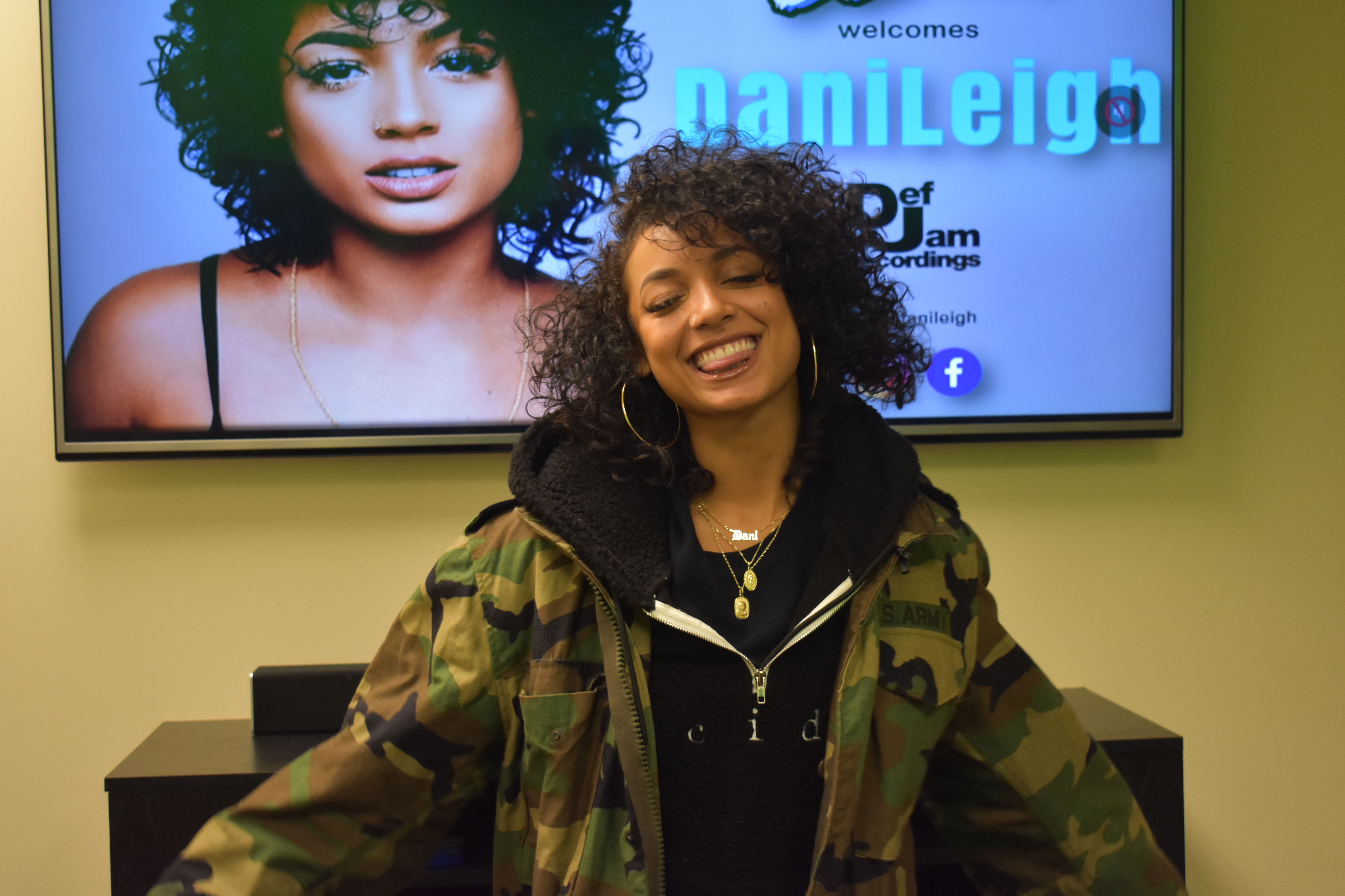 DaniLeigh Visits Radio One Charlotte