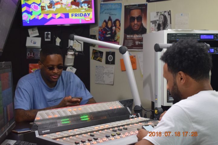 YG Visits 92.7 The Block And The Chewy Takeover