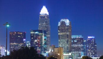 Downtown Skyline in Charlotte, North Carolina