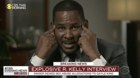 R Kelly CBS interview screenshot