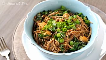 Noodles with Chicken & Kale