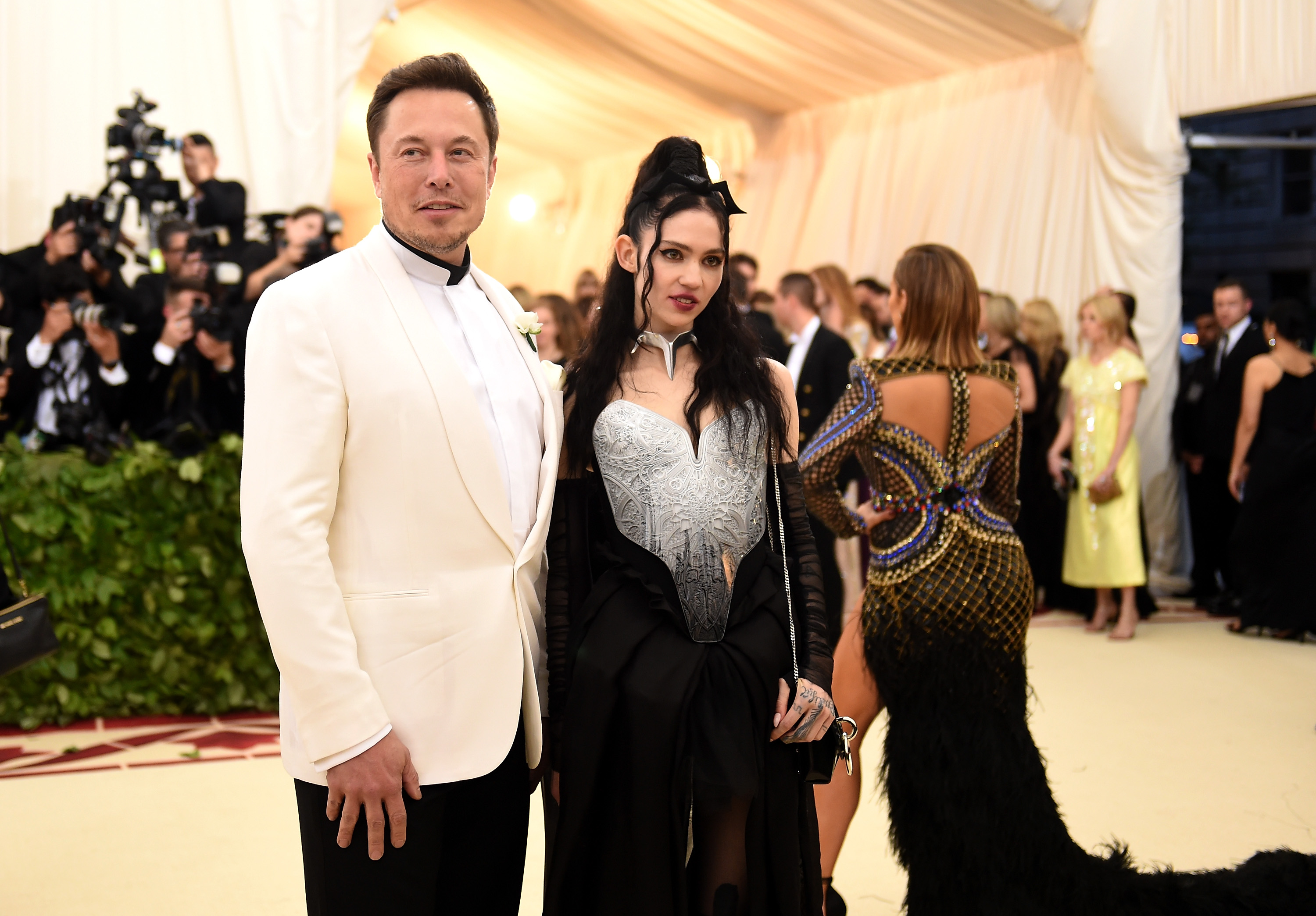 Elon Musk & Grimes Met Gala 2018