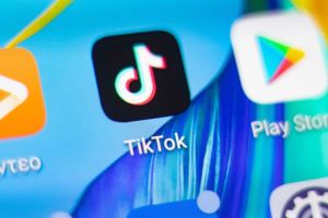 Illustration Of TikTok Logo