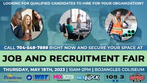 Charlotte Job & Recruitment Fair Presented by Radio One, Inc. Graphics