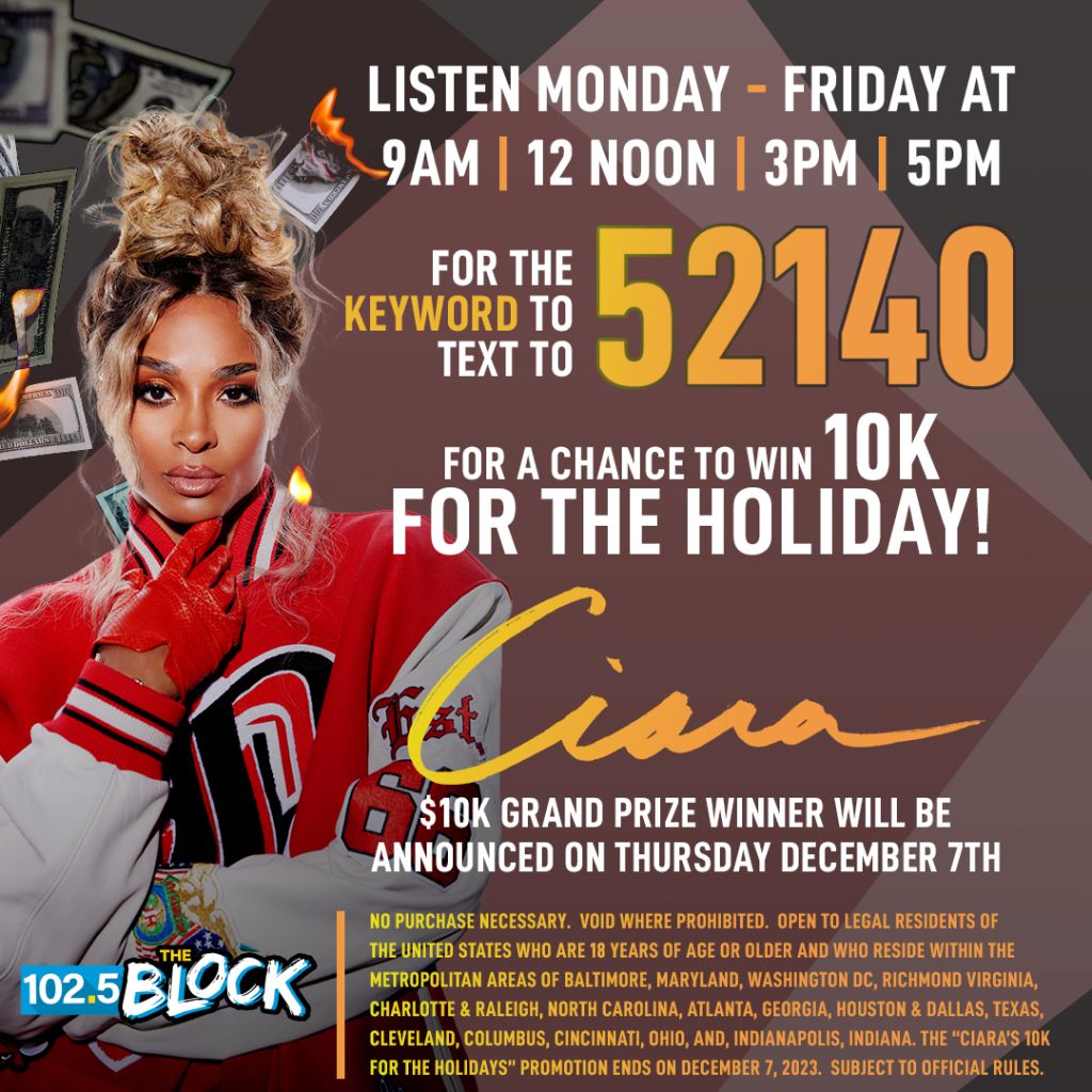 Ciara’s 10K For The Holidays