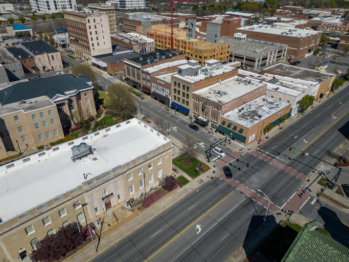 Gastonia North Carolina Aerial View