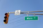 Traffic Light & Street Sign